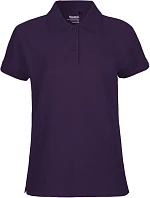 Neutral O 22980 Dámské piqué polo z bio bavlny 77.2280 purple