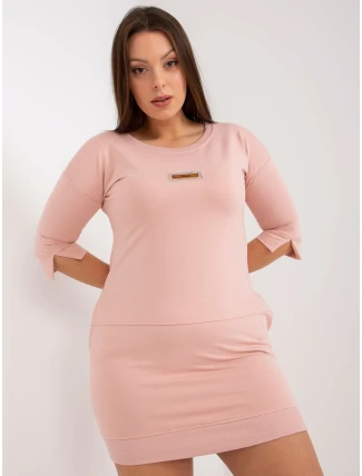 Šaty RV SK 7612.75P světle růžová Šaty RV SK 7612.75P světle růžová
