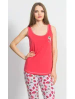 Dámské pyžamo kapri Jahoda Dámské pyžamo kapri Jahoda