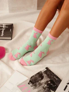 Milena ponožky 0200-153 Králík 37-41