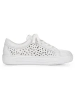 Kožená pohodlná obuv Rieker W RKR641 white