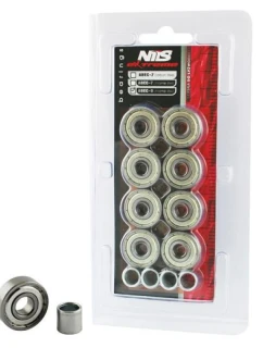 Uhlíkové ložiska ABEC-9 (8 ks) NILS EXTREME