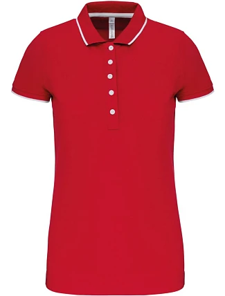 Kariban K 252 Dámské kontrastní piqué polo 20.K252 red/white/navy Kariban K 252 Dámské kontrastní piqué polo 20.K252 red/white/navy