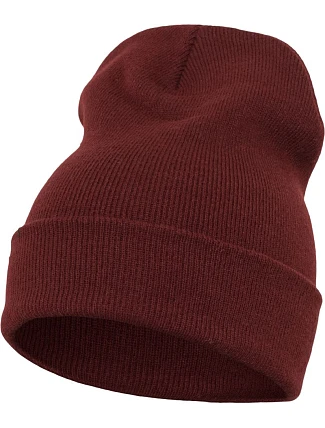 Flexfit 1501KC Dlouhá pletená čepice 55.1501 maroon