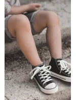 Dětské Vysoké Tenisky Černé Filemon