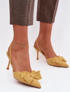 Sandály na podpatku model 224471 Step in style