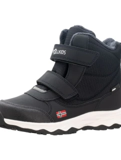 Trollkids Dětské zimní boty Hafjell bronze Jr 264-600