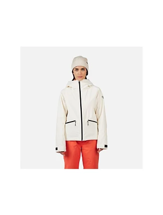 Dámská lyžařská bunda ROSSIGNOL W ROCHRUN INSULATED JKT, bílá Dámská lyžařská bunda ROSSIGNOL W ROCHRUN INSULATED JKT, bílá
