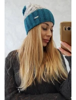 Fleecová čepice Paris K212 grey+marine