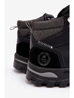 Mužské trekové boty Trapery šněrované černé Salomene
