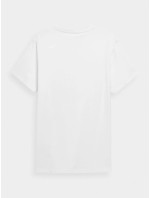 Pánské tričko 4F H4L22-TSM014 bílé