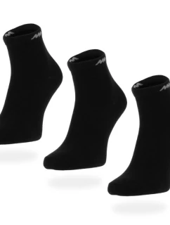 Pánské kotníkové ponožky Monotox Basics Black 3-Pack (MX20005)