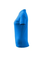 Dámská polokošile Pique (šnorchlově modrá)