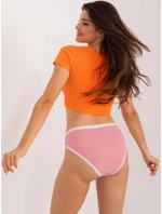 Spodní kalhotky BR MT 11444 3 bílé a červené Spodní kalhotky BR MT 11444 3 bílé a červené