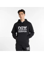 New Balance Sport Graphic Fleece Hoodie BK M MT51941BK pánské