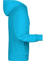 Daiber 8026 Pánská mikina s kapucí 02.8026 turquoise