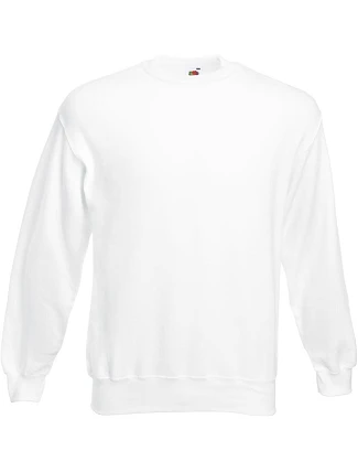 Fruit of the Loom Classic Set-In Sweat Mikina 16.2202 white