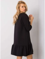 Šaty RV SK 6075.10x černá Šaty RV SK 6075.10x černá