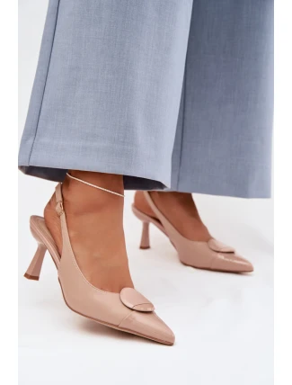 Sandály na podpatku  model 225220 Step in style