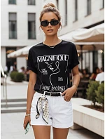 ERION dámské tričko černé FashionStreet RY2502