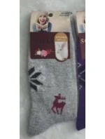 WiK SO&LI 002 dámské angorské ponožky 015 35-42