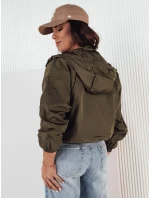 Dámská přechodná bunda s kapucí ISCAR zelená FashionStreet TY4210