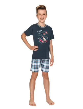 Chlapecké pyžamo 2747 Ivan dark blue - TARO Chlapecké pyžamo 2747 Ivan dark blue - TARO