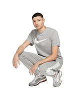 Pánské tričko Nike Sportswear Swoosh Tee Icon grey DC5094 063 pánské