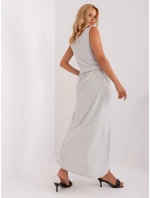 EM SK 820 šaty.06 světle šedá EM SK 820 šaty.06 světle šedá