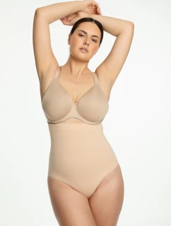 Julimex Kalhotky s vysokým pasem 441 bezešvé S-2XL