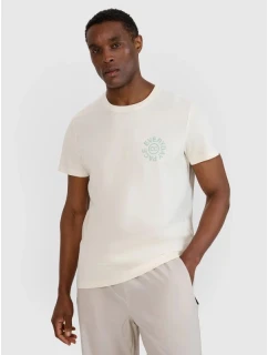 Pánské tričko s potiskem 4F 4FWSS25TTSHM1980-11S