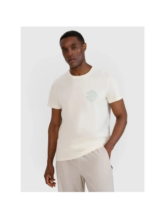 Pánské tričko s potiskem 4F 4FWSS25TTSHM1980-11S Pánské tričko s potiskem 4F 4FWSS25TTSHM1980-11S