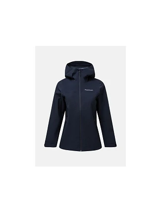 Bunda Peak Performance W Trail Hipe Shell Jacket, černá Bunda Peak Performance W Trail Hipe Shell Jacket, černá