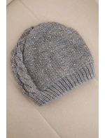 Dámská čepice Amira K359 světlá šedá