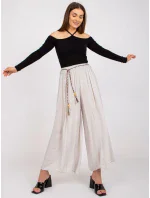 Dámské kalhoty TW SP BI 81733.14 světle béžové Dámské kalhoty TW SP BI 81733.14 světle béžové