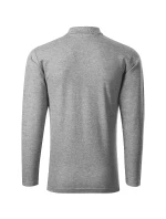 Pique Polo LS polokošile pánská tmavě šedý melír Pique Polo LS polokošile pánská tmavě šedý melír