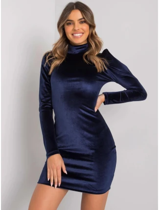 Dámské šaty RV SK 7279.76 Tmavě modrá - Rue Paris Dámské šaty RV SK 7279.76 Tmavě modrá - Rue Paris