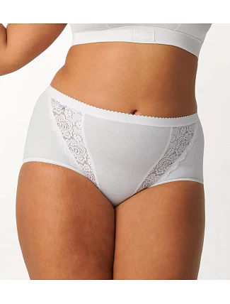 SLOGGI CHIC - Kalhotky maxi 4 ks — měkká bavlna s krajkovými detaily Sloggi SLOGGI CHIC - Kalhotky maxi 4 ks — měkká bavlna s krajkovými detaily Sloggi