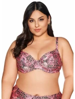 Ava SK 216 Růžová plavková podprsenka s plnými košíčky