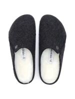 Dámské/pánské zateplené pantofle Birkenstock Zermatt Anthracite z vlněné plsti regular wide (1015090) Dámské/pánské zateplené pantofle Birkenstock Zermatt Anthracite z vlněné plsti regular wide (1015090)