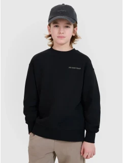 Chlapecká mikina s kapucí, bez pruhů 4F 4FJWSS25TSWSM1713-20S