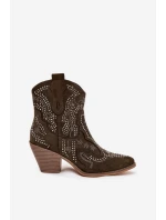 Zateplené Dámské Botky Kováře Se Zdobením Tmavě Zelené Lelira Zateplené Dámské Botky Kováře Se Zdobením Tmavě Zelené Lelira