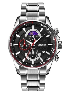 Skmei 9250SIBK Pánské hodinky + BOX