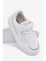 Dětské tenisky na suchý zip Big Star SS374042 Bílé