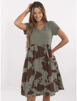 Šaty DHJ SK 253701.80 khaki