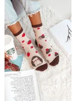 DÁMSKÉ PONOŽKY JEŽEK A JABLKO 0200.122 DÁMSKÉ PONOŽKY JEŽEK A JABLKO 0200.122