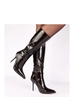 Kozačky na podpatku  model 221673 Solea