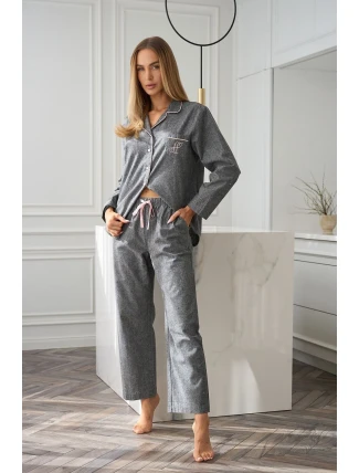 Pyžamo L&L 2531 Coco long/r S-2XL dámské