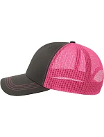 Atlantis Headwear Sonic-S 6 panelová Trucker kšiltovka 33.0259 dark grey/fuchsia fluo Atlantis Headwear Sonic-S 6 panelová Trucker kšiltovka 33.0259 dark grey/fuchsia fluo