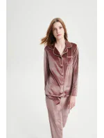 Vamp - Sametové dámské pyžamo 19345 - Vamp Vamp - Sametové dámské pyžamo 19345 - Vamp